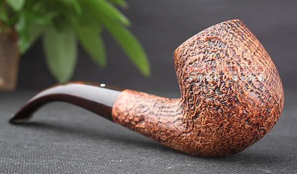 淘金周 英国Dunhill登喜路石楠木烟斗 5件套乡村喷砂 COUNTY 4113-2