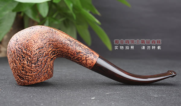 淘金周 英国Dunhill登喜路石楠木烟斗 5件套乡村喷砂 COUNTY 4113-5