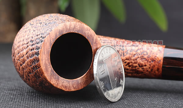 淘金周 英国Dunhill登喜路石楠木烟斗 5件套乡村喷砂 COUNTY 4113-6