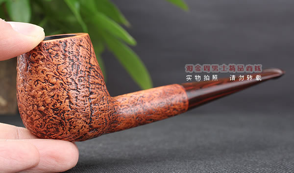 淘金周 英国Dunhill登喜路石楠木烟斗 5件套乡村喷砂 COUNTY 4134-10