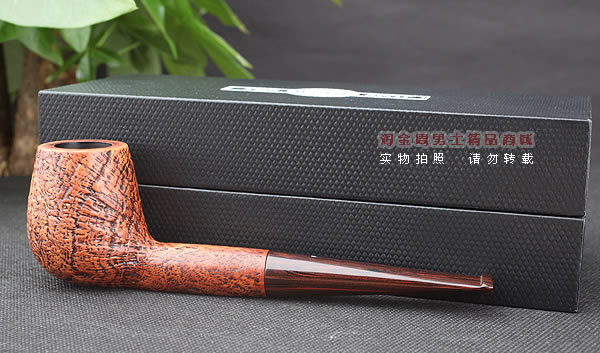 淘金周 英国Dunhill登喜路石楠木烟斗 5件套乡村喷砂 COUNTY 4134-11