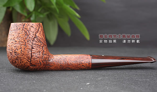 淘金周 英国Dunhill登喜路石楠木烟斗 5件套乡村喷砂 COUNTY 4134-4