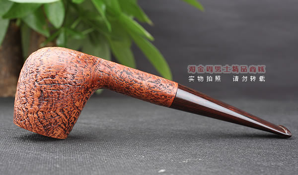 淘金周 英国Dunhill登喜路石楠木烟斗 5件套乡村喷砂 COUNTY 4134-5