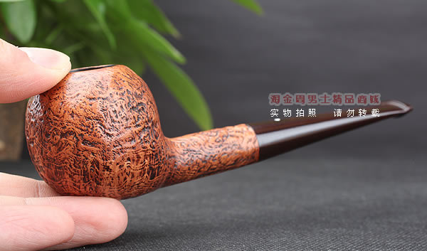 英国登喜路Dunhill COUNTY石楠木烟斗 5件套 乡村喷砂 特别3号-10