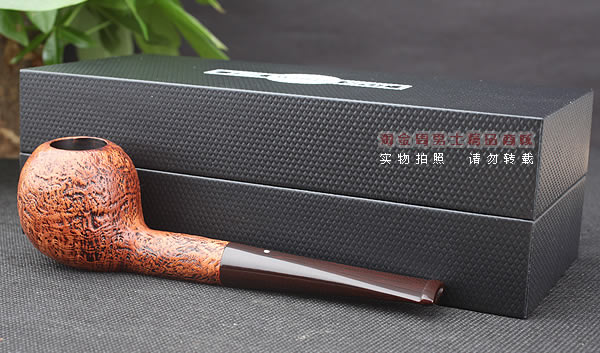 英国登喜路Dunhill COUNTY石楠木烟斗 5件套 乡村喷砂 特别3号-11