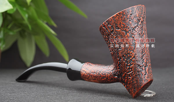 丹麦史丹威Stanwell Larsen 拉森150周年纪念烟斗 01 粗面-2