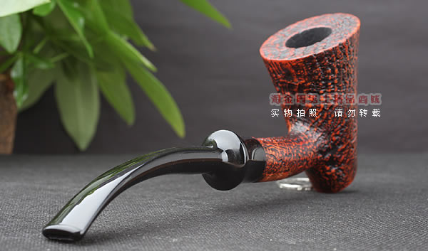 丹麦史丹威Stanwell Larsen 拉森150周年纪念烟斗 01 粗面-3