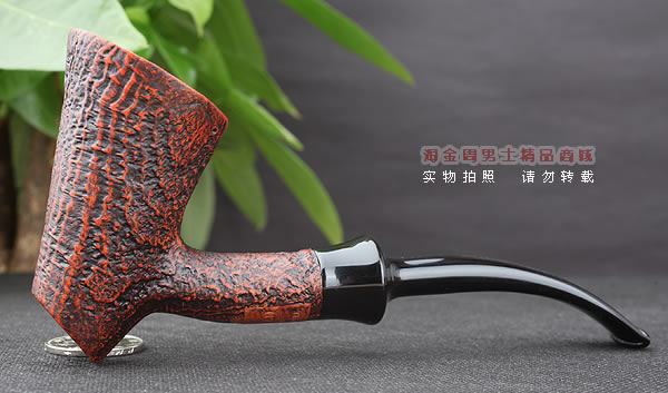 丹麦史丹威Stanwell Larsen 拉森150周年纪念烟斗 01 粗面-4