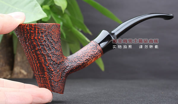 丹麦史丹威Stanwell Larsen 拉森150周年纪念烟斗 01 粗面-9