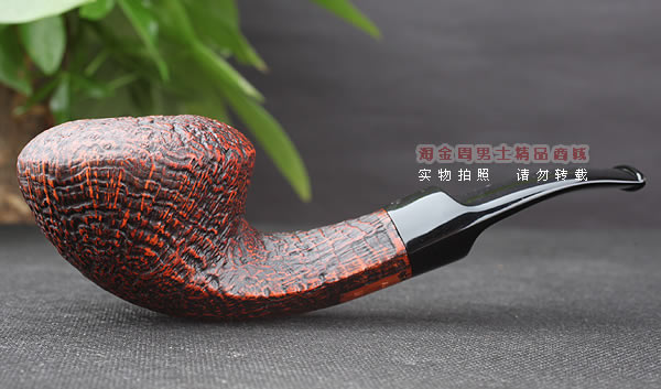 丹麦史丹威Stanwell Larsen 拉森150周年纪念烟斗 03 粗面-4