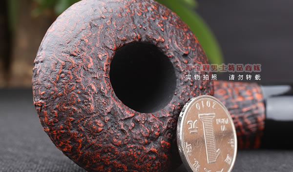 丹麦史丹威Stanwell Larsen 拉森150周年纪念烟斗 03 粗面-6