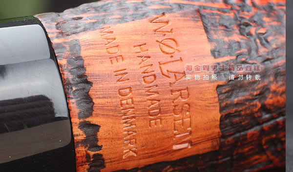丹麦史丹威Stanwell Larsen 拉森150周年纪念烟斗 03 粗面-8