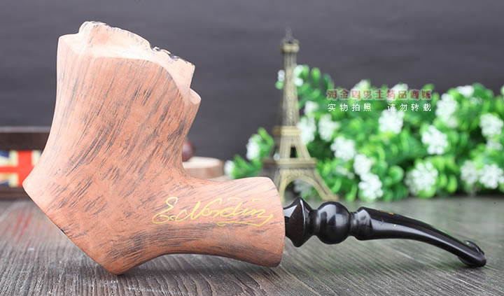 丹麦Erik Nording石楠木手工签名烟斗 SIGNATURE SMOOTH 原木39-4
