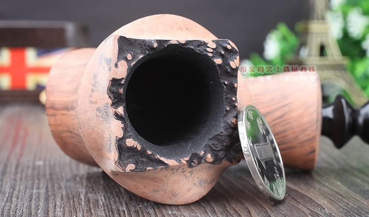 丹麦Erik Nording石楠木手工签名烟斗 SIGNATURE SMOOTH 原木39-6