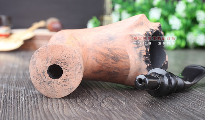 丹麦Erik Nording石楠木手工签名烟斗 SIGNATURE SMOOTH 原木39-7