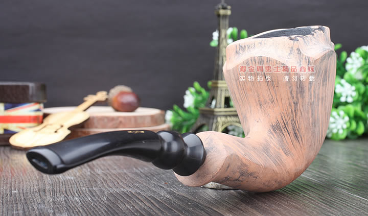 丹麦Erik Nording石楠木手工签名烟斗 SIGNATURE SMOOTH 原木40-3