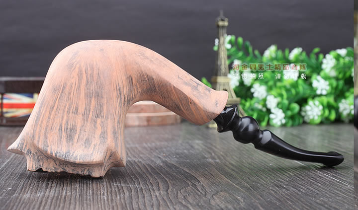 丹麦Erik Nording石楠木手工签名烟斗 SIGNATURE SMOOTH 原木40-5