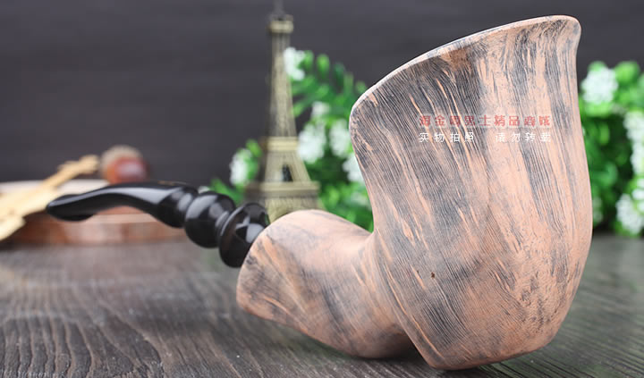 丹麦Erik Nording石楠木手工签名烟斗 SIGNATURE SMOOTH 原木42-2