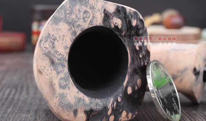 丹麦Erik Nording石楠木手工签名烟斗 SIGNATURE SMOOTH 原木42-6