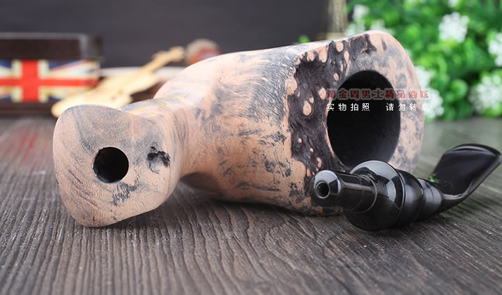 丹麦Erik Nording石楠木手工签名烟斗 SIGNATURE SMOOTH 原木42-7