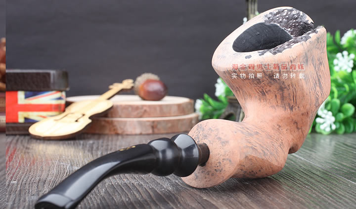 丹麦Erik Nording石楠木手工签名烟斗 SIGNATURE SMOOTH 原木43-3
