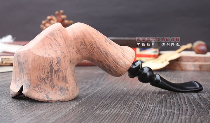 丹麦Erik Nording石楠木手工签名烟斗 SIGNATURE SMOOTH 原木43-5