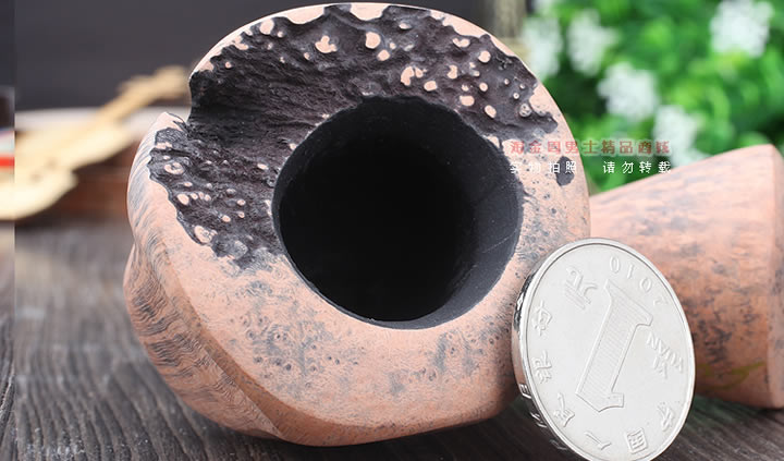 丹麦Erik Nording石楠木手工签名烟斗 SIGNATURE SMOOTH 原木43-6