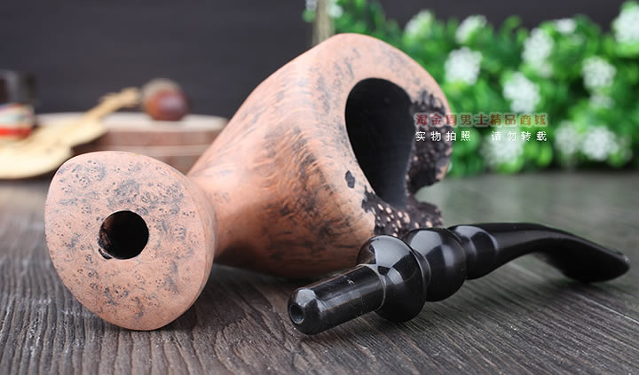 丹麦Erik Nording石楠木手工签名烟斗 SIGNATURE SMOOTH 原木43-7