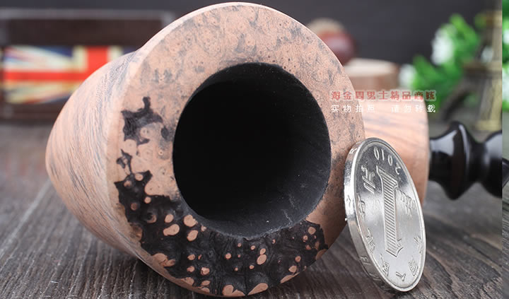 丹麦Erik Nording石楠木手工签名烟斗 SIGNATURE SMOOTH 原木44-6