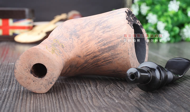 丹麦Erik Nording石楠木手工签名烟斗 SIGNATURE SMOOTH 原木44-7