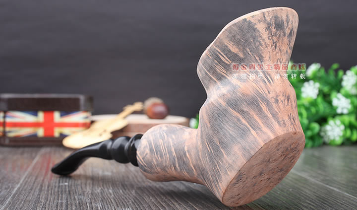 丹麦Erik Nording石楠木手工签名烟斗 SIGNATURE SMOOTH 原木45-2
