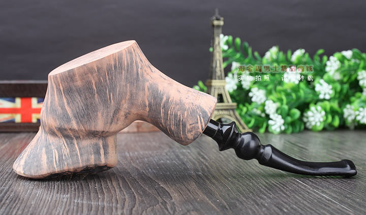 丹麦Erik Nording石楠木手工签名烟斗 SIGNATURE SMOOTH 原木45-5