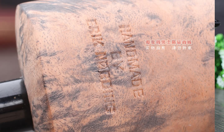 丹麦Erik Nording石楠木手工签名烟斗 SIGNATURE SMOOTH 原木45-9