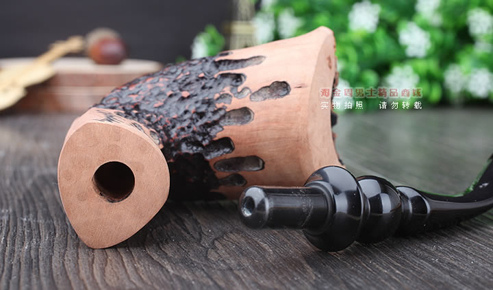 丹麦Erik Nording石楠木手工签名烟斗 SIGNATURE SMOOTH 原木47-7