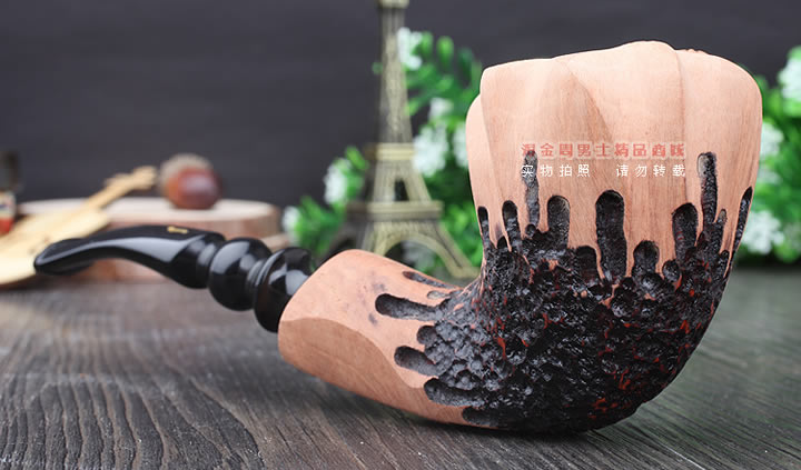丹麦Erik Nording石楠木手工签名烟斗 SIGNATURE SMOOTH 原木48-2