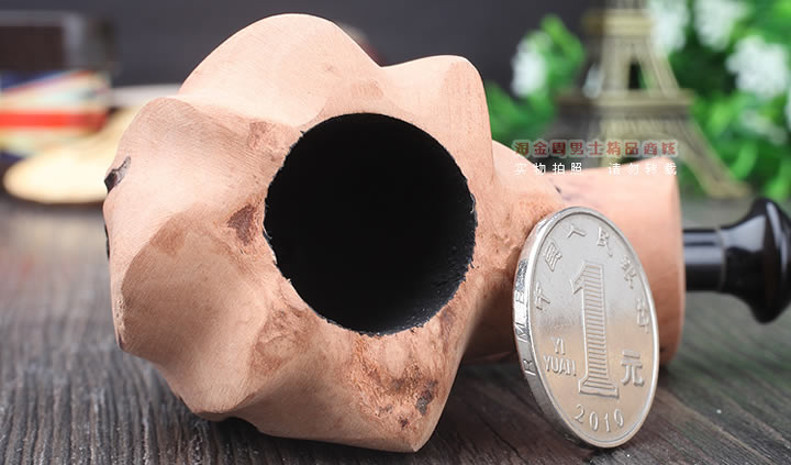 丹麦Erik Nording石楠木手工签名烟斗 SIGNATURE SMOOTH 原木48-6