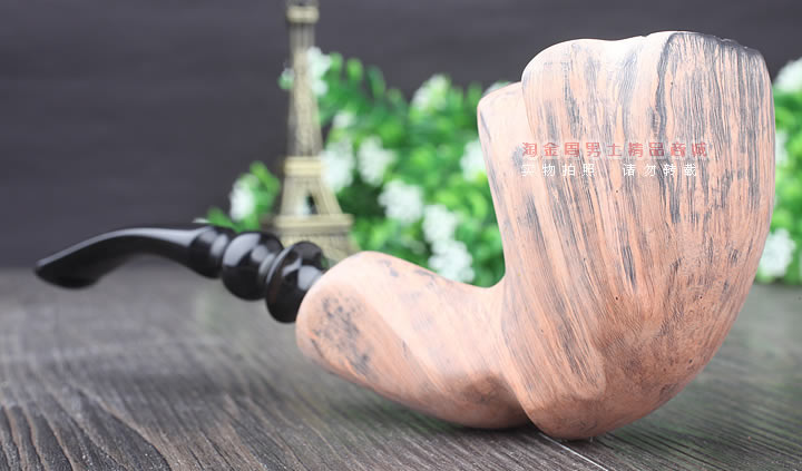 丹麦Erik Nording石楠木手工签名烟斗 SIGNATURE SMOOTH 原木49-2
