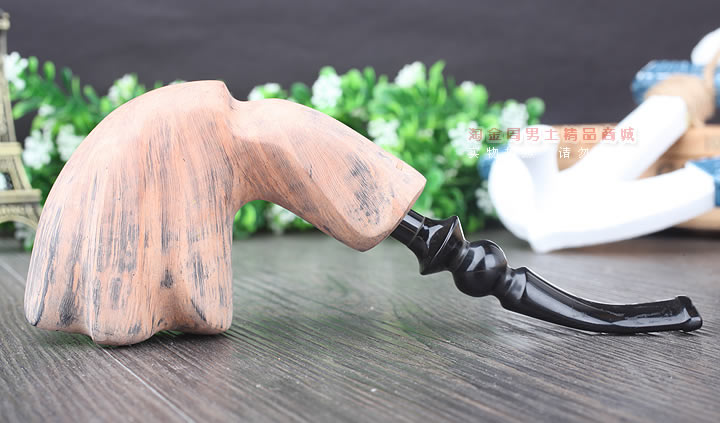 丹麦Erik Nording石楠木手工签名烟斗 SIGNATURE SMOOTH 原木49-5