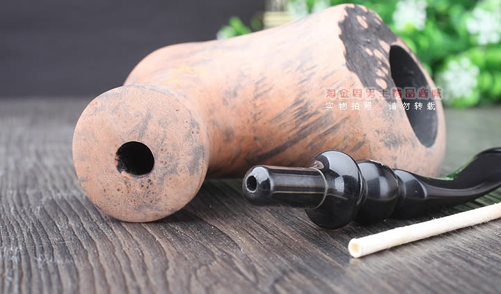 丹麦Erik Nording石楠木手工签名烟斗 SIGNATURE SMOOTH 原木50-7