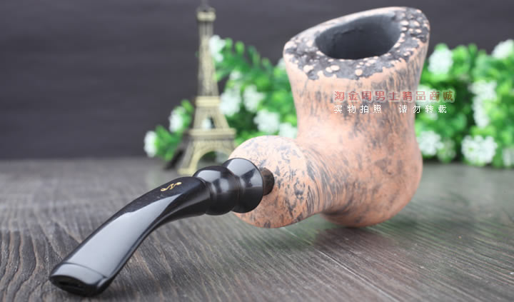 丹麦Erik Nording石楠木手工签名烟斗 SIGNATURE SMOOTH 原木51-3
