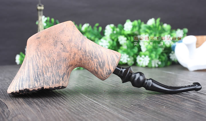 丹麦Erik Nording石楠木手工签名烟斗 SIGNATURE SMOOTH 原木51-5