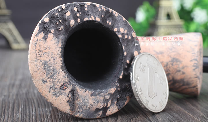 丹麦Erik Nording石楠木手工签名烟斗 SIGNATURE SMOOTH 原木51-6