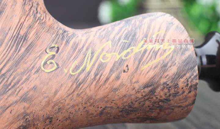 丹麦Erik Nording石楠木手工签名烟斗 SIGNATURE SMOOTH 原木51-8