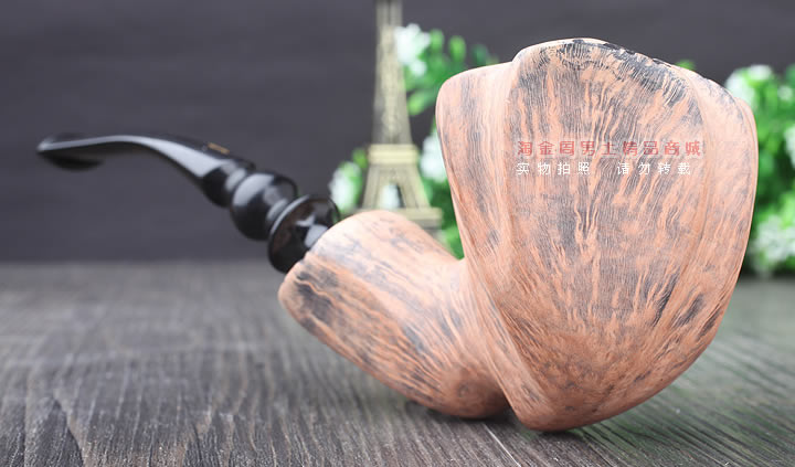 丹麦Erik Nording石楠木手工签名烟斗 SIGNATURE SMOOTH 原木52-2