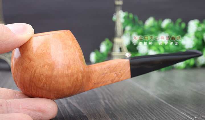 原装进口 意大利L'ANATRA鸭子 石楠木手工烟斗 5件套2蛋 LA55-10