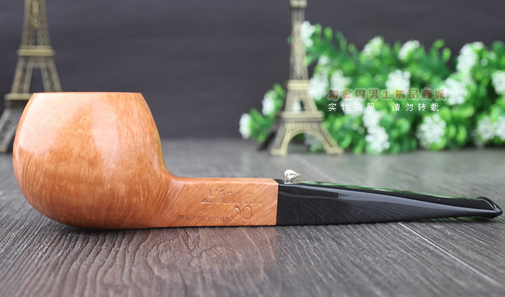 原装进口 意大利L'ANATRA鸭子 石楠木手工烟斗 5件套2蛋 LA55-4