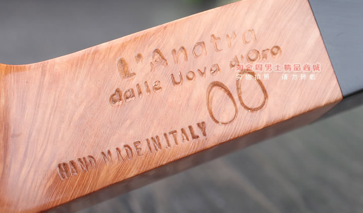 原装进口 意大利L'ANATRA鸭子 石楠木手工烟斗 5件套2蛋 LA55-9