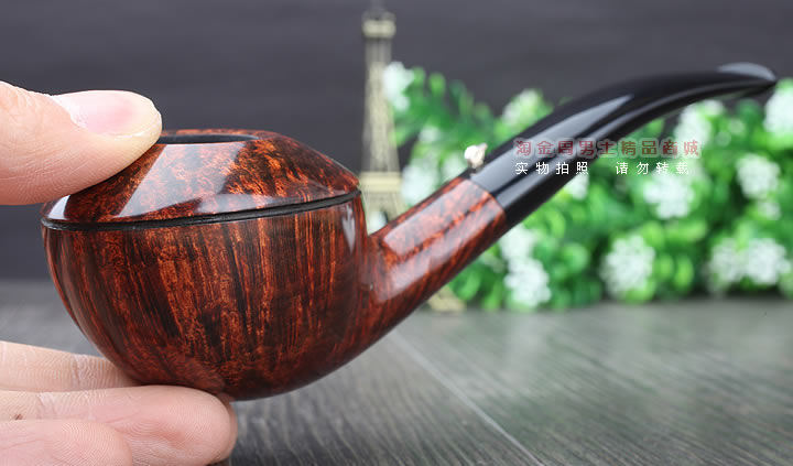 进口烟具 意大利L'ANATRA鸭子 石楠木手工烟斗 5件套装1蛋 LA56-11