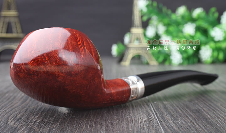 原装进口 意大利L'ANATRA鸭子 石楠木手工烟斗 6件套装LA59-1