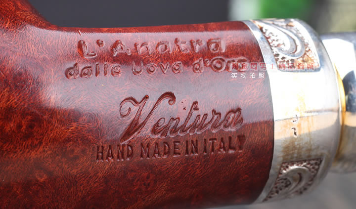 原装进口 意大利L'ANATRA鸭子 石楠木手工烟斗 6件套装LA59-10